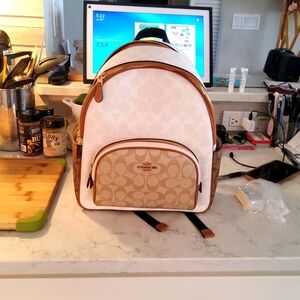 New coach back pack